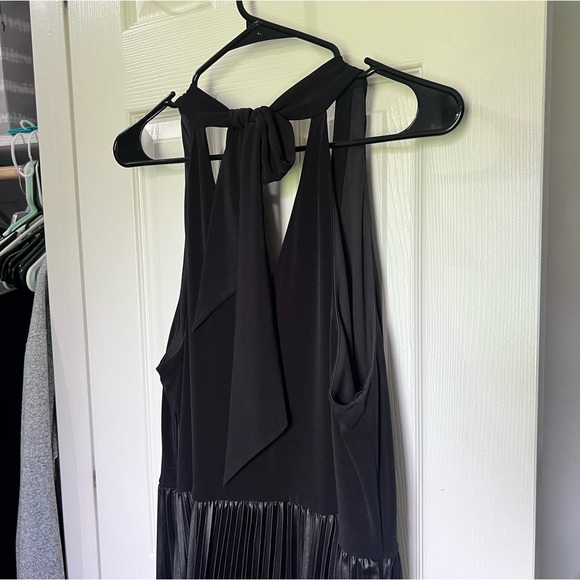 Halston black cocktail dress size 16 - Picture 7 of 9